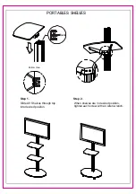 Preview for 4 page of SlimLine TVON5BWHL Assembly Instructions