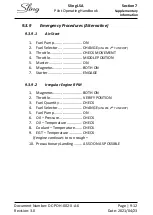 Preview for 149 page of Sling Aircraft Sling LSA Pilot Operating Handbook