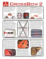 Предварительный просмотр 1 страницы SlingFin CrossBow 2 Instructions