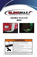 Предварительный просмотр 1 страницы Slingmax CornerMax CRNMX02 Manual