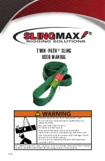 Slingmax Twin-path User Manual preview