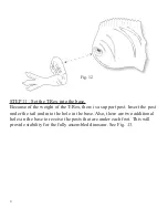 Preview for 10 page of Slinky Anatomics T-Rex Assembly Instructions Manual