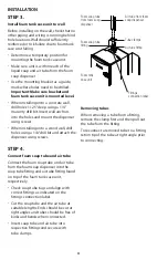 Предварительный просмотр 4 страницы SLOAN JANSAN SJS-1750 Installation & Operating Instruction Manual