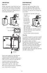 Предварительный просмотр 6 страницы SLOAN JANSAN SJS-1750 Installation & Operating Instruction Manual