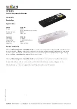 Preview for 1 page of Sloan 117 03 025 Quick Start Manual