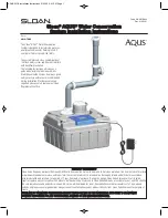 Sloan Aqus Installation Instructions Manual preview