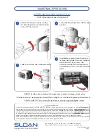 Preview for 4 page of Sloan EBV-200-A SMOOTH Installation Instructions