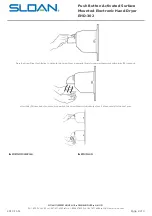 Preview for 2 page of Sloan EHD-302 Quick Start Manual