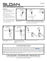 Preview for 1 page of Sloan ESD-360 Installation Manual