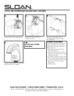 Preview for 2 page of Sloan ESD-360 Installation Manual