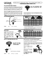 Preview for 3 page of Sloan G2 Optima Plus Maintenance Manual