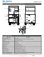 Preview for 3 page of Sloan MH-3050 Installation And Operation Instruction Manual