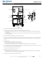 Preview for 7 page of Sloan MH-3050 Installation And Operation Instruction Manual