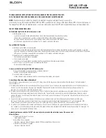 Preview for 2 page of Sloan Optima EBF-425 Troubleshooting Instructions