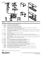 Preview for 10 page of Sloan Optima EBF-615 Installation Instructions Manual