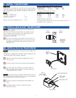 Preview for 4 page of Sloan Optima ETF-600 Installation Instructions Manual