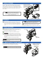 Preview for 22 page of Sloan Optima ETF-600 Installation Instructions Manual