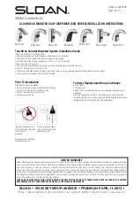 Preview for 9 page of Sloan Optima ETF-80 Installation Instructions Manual