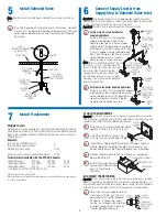 Preview for 4 page of Sloan Optima ETF-800 Installation Instructions Manual