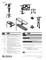 Preview for 9 page of Sloan OPTIMA plus ERF-885 Installation Instructions Manual