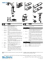 Preview for 8 page of Sloan OPTIMA plus Series Installation Instructions Manual