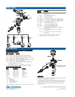 Preview for 6 page of Sloan REGAL XL series Installation Instructions Manual