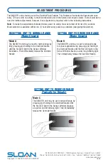 Preview for 4 page of Sloan SMOOTH EL-600-A Installation Sheet