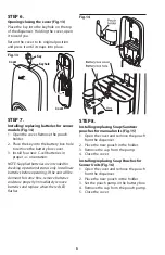 Preview for 6 page of Sloan Soap/Sanitizer Dipensers Installation & Operating Instruction Manual