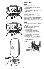 Preview for 9 page of Sloan Soap/Sanitizer Dipensers Installation & Operating Instruction Manual