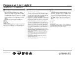 Preview for 3 page of SloanLED Progressive Down Light 2 701948-5WSWT2 Installation Manual