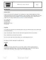 Предварительный просмотр 3 страницы SLS Audio HT805C Owner'S Manual