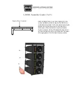 Предварительный просмотр 5 страницы SLS Audio LS6500 LINE ARRAY Assembly Manual