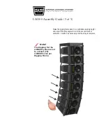 Предварительный просмотр 7 страницы SLS Audio LS6500 LINE ARRAY Assembly Manual