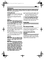 Preview for 19 page of Slugger JCM200Q Instruction Manual