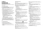 Preview for 4 page of SLV Elektronik 231430 Operating Manual