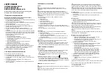 Preview for 9 page of SLV Elektronik 231430 Operating Manual