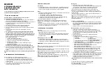 Preview for 2 page of SLV Elektronik WETSY LED DISK 300 Operating Manual