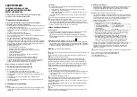 Preview for 9 page of SLV Elektronik WETSY LED DISK 300 Operating Manual