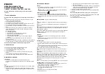 Preview for 3 page of SLV 1001011 Operating Manual