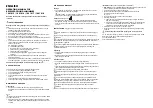 Preview for 2 page of SLV 1001015 Operating Manual