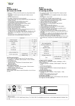 Preview for 6 page of SLV 1002892 Operating Manual