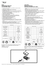 Preview for 4 page of SLV 1006348 Operation Manual