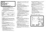 Предварительный просмотр 1 страницы SLV 230100 Instruction Manual