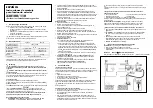 Предварительный просмотр 4 страницы SLV 230100 Instruction Manual