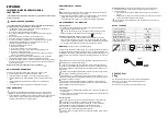 Предварительный просмотр 4 страницы SLV 451010 Operating Manual