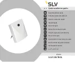 SLV 470810 Quick Installation Manual предпросмотр