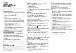 Предварительный просмотр 12 страницы SLV DASAR 115 MR 16 Operating Manual