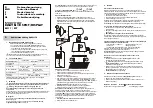 SLV EASYLITE SPOT/DISPLAY ES111 Instruction Manual предпросмотр