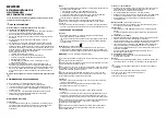 Preview for 2 page of SLV LED PENLIGHT PRO 230V Operating Manual