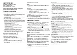 Preview for 9 page of SLV LED PENLIGHT PRO 230V Operating Manual